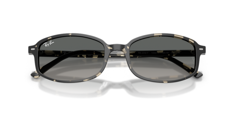 Ray-Ban RB2232F in Grey Havana - Side View