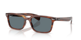 Striped Havana / Dark Blue Polarized (954/3R)