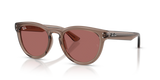 Transparent Light Brown / Dark Violet (682769)