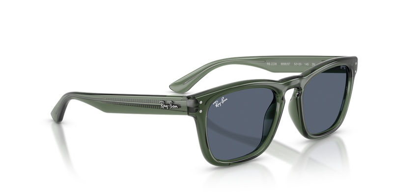 Ray-Ban RB2238 in Transparent Green - Alternate View