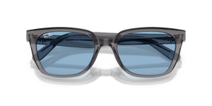 Transparent Grey / Light Blue (139972)