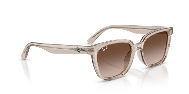 Ray-Ban RB2243D in Transparent Light Brown - Alternate View