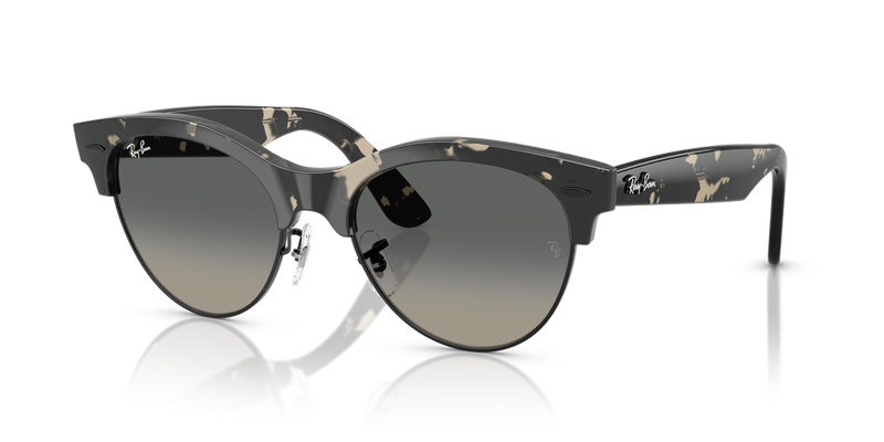 Ray-Ban CLUBMASTER WAY in Grey Havana On Black / Grey Gradient (143371) - Alternate View