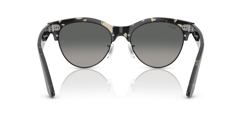 Ray-Ban CLUBMASTER WAY in Grey Havana On Black / Grey Gradient (143371) - Alternate View