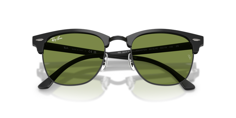 Ray-Ban CLUBMASTER in Matte Black On Black - Alternate View