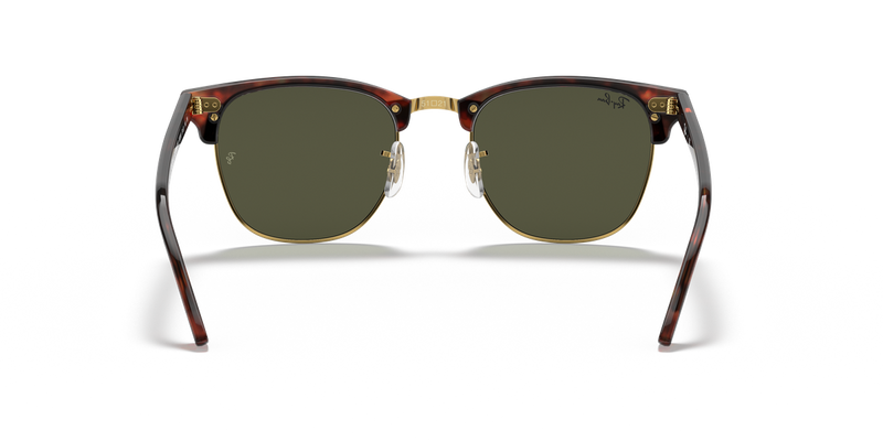 Ray-Ban CLUBMASTER in Tortoise On Gold - Alternate View