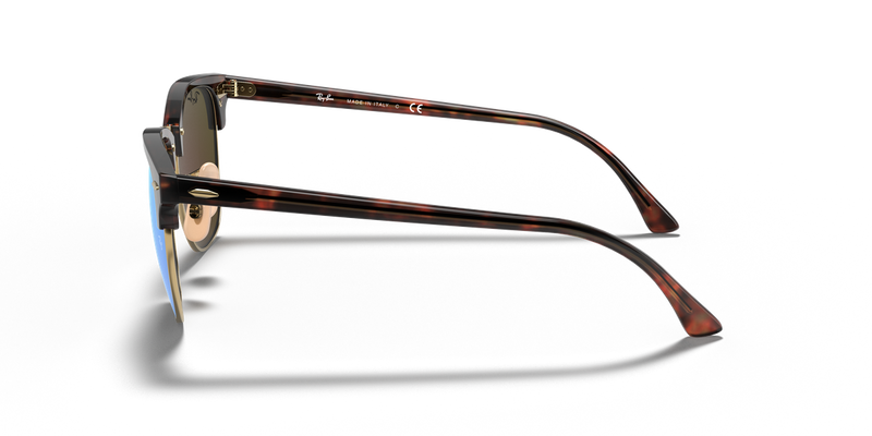 Ray-Ban CLUBMASTER in Havana On Gold - Alternate View