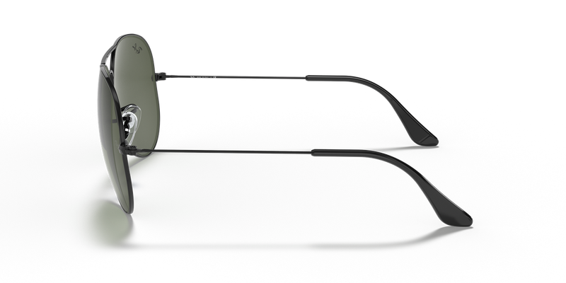 Ray-Ban AVIATOR LARGE METAL II in Black / G-15 Green (L2821) - Back View