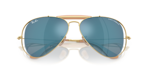 Arista Gold / Dark Blue Mirror Blue (001/55)