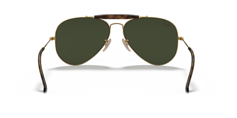 Ray-Ban OUTDOORSMAN II in Arista Gold - Temple Detail