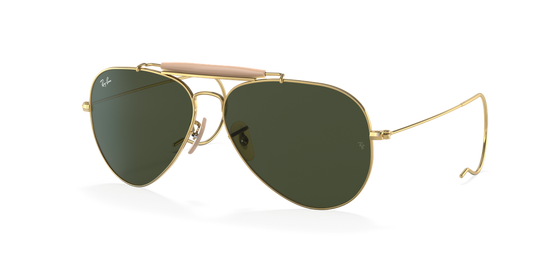 Ray-Ban OUTDOORSMAN I - Arista Gold / G-15 Green (L0216)