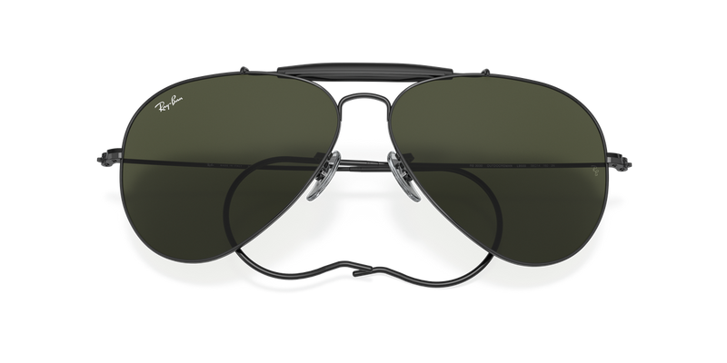 Ray-Ban OUTDOORSMAN I in Black - Alternate View