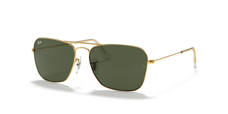 Ray-Ban CARAVAN in Arista Gold - Front View