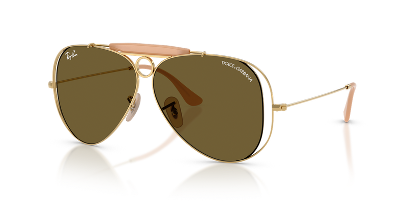 Ray-Ban RB3138M in Arista Gold - Alternate View