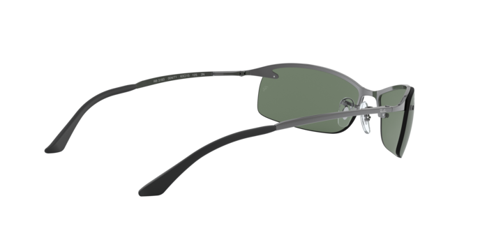 Ray-Ban RB3183 in Gunmetal - Temple Detail