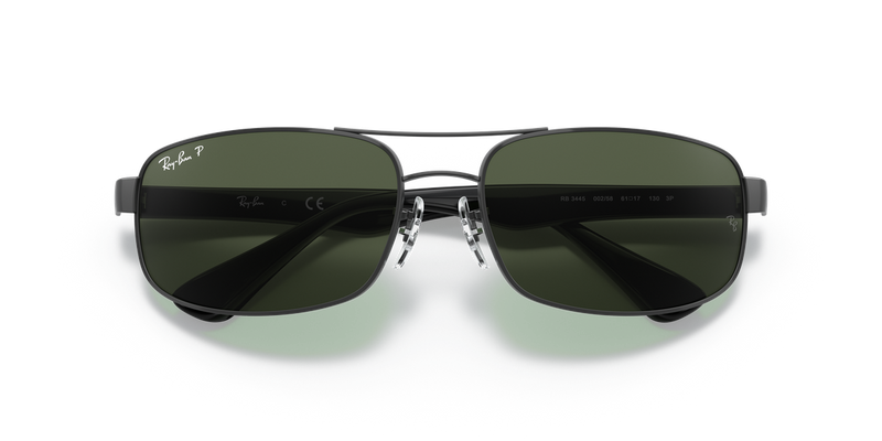 Ray-Ban RB3445 in Black - Side View
