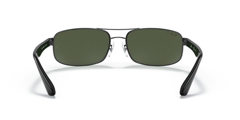 Ray-Ban RB3445 in Black - Temple Detail