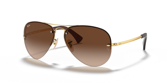 Ray-Ban RB3449 - Arista Gold / Brown Gradient (001/13)