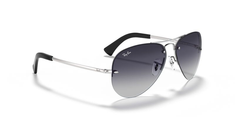 Ray-Ban RB3449 in Silver - Alternate View