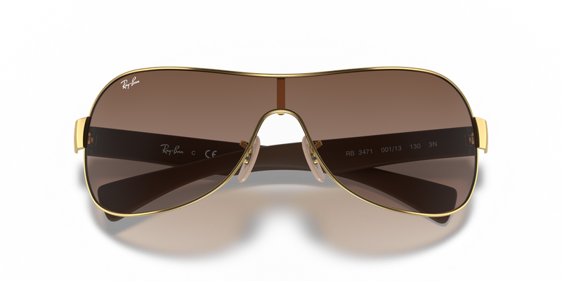 Ray-Ban RB3471 in Arista Gold - Side View