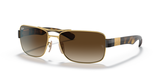 Ray-Ban RB3522 - Arista Gold / Brown Gradient (001/13)