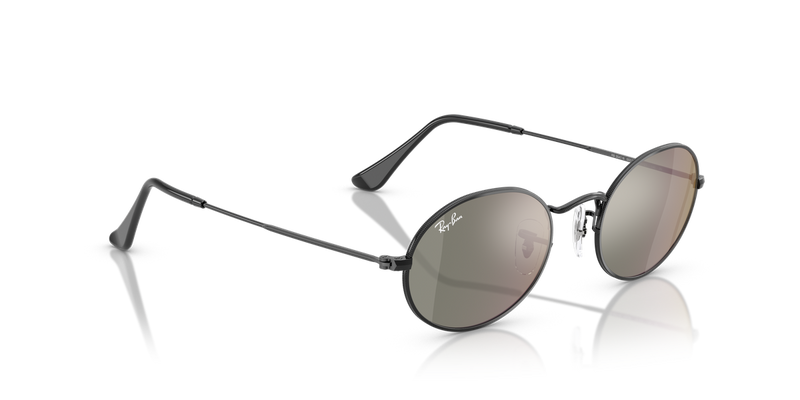 Ray-Ban OVAL in Black - Alternate View