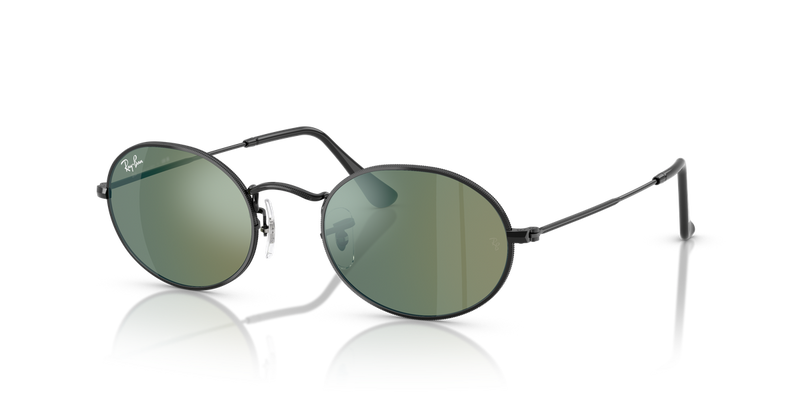 Ray-Ban OVAL in Black - Alternate View