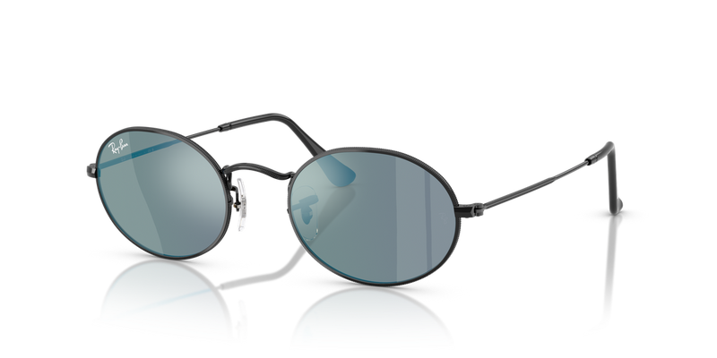Ray-Ban OVAL in Black - Alternate View