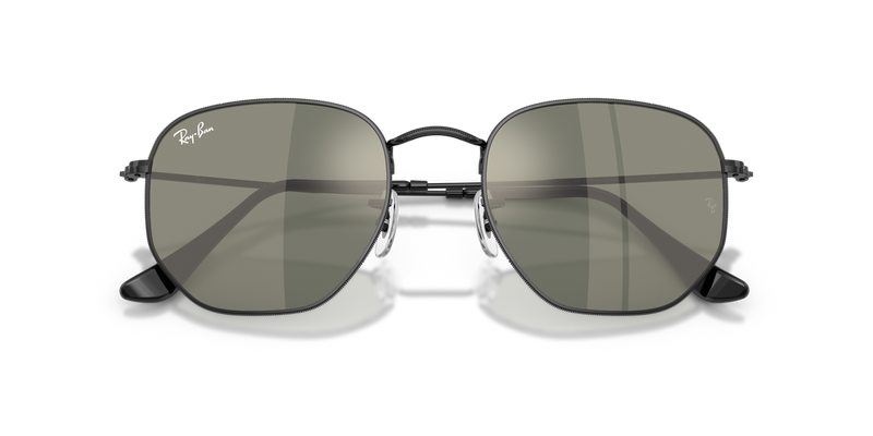 Ray-Ban HEXAGONAL in Black - Side View