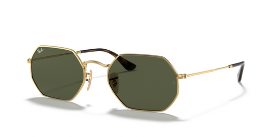 Ray-Ban OCTAGONAL - Arista Gold / G-15 Green (001)