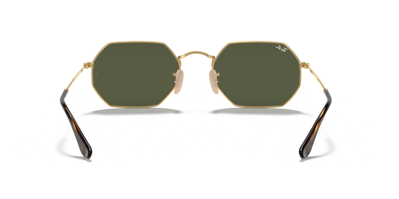 Ray-Ban OCTAGONAL in Arista Gold - Temple Detail