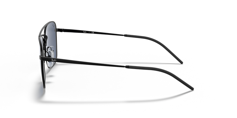 Ray-Ban RB3588 in Rubber Black / Dark Blue (901480) - Back View