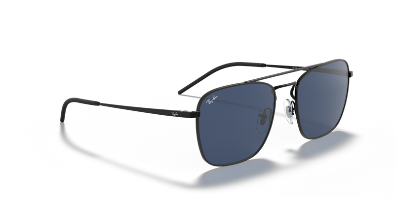 Ray-Ban RB3588 in Rubber Black / Dark Blue (901480) - Alternate View