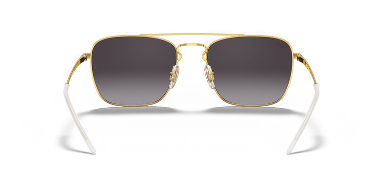 Ray-Ban RB3588 in Black On Gold / Grey (90548G) - Alternate View