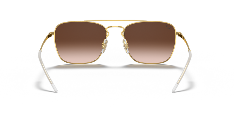 Ray-Ban RB3588 in Brown On Gold / Brown Gradient (905513) - Alternate View