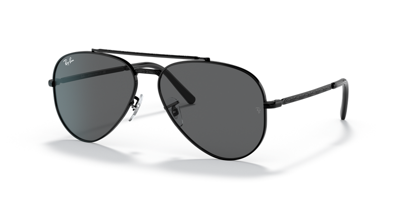 Ray-Ban NEW AVIATOR in Black - Front View