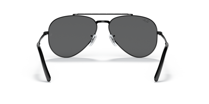 Ray-Ban NEW AVIATOR in Black - Temple Detail