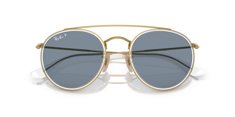 Ray-Ban RB3647N in Arista Gold / Blue Polarized (001/02) - Alternate View