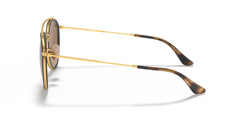 Ray-Ban RB3647N in Arista Gold / Brown Polarized (001/57) - Alternate View