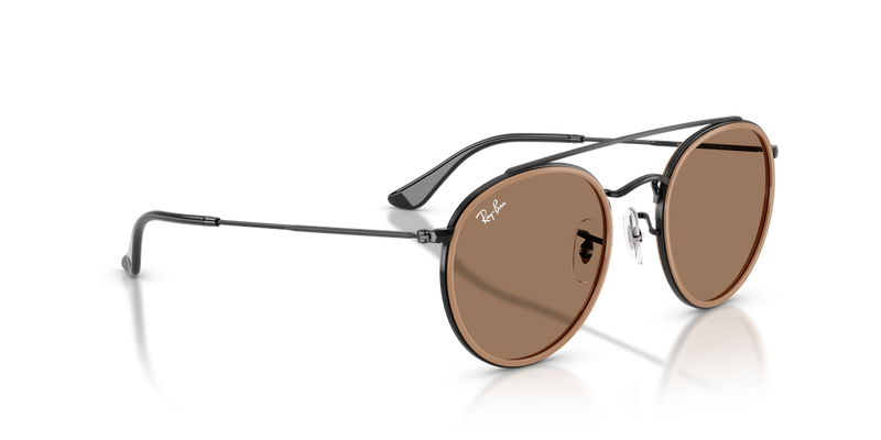 Ray-Ban RB3647N in Black / Brown (927973) - Alternate View