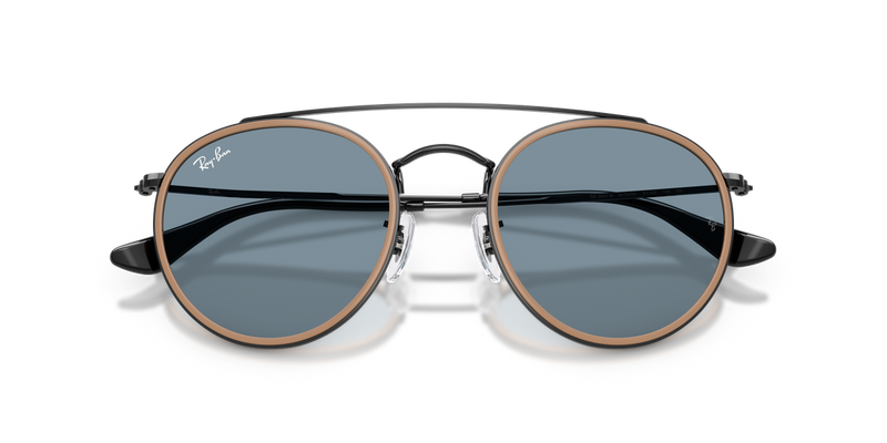 Ray-Ban RB3647N in Black / Blue (9279R5) - Alternate View