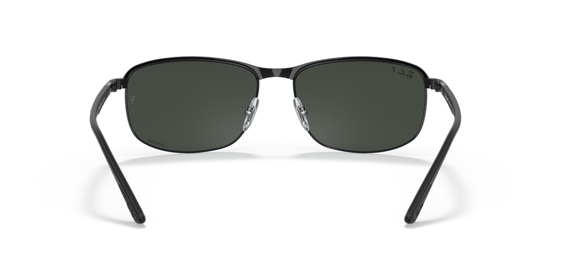 Ray-Ban RB3671CH in Black / Dark Grey Polarized+ (186/K8) - Alternate View
