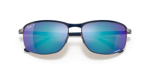 Blue On Gunmetal / Grey & Blue Polarized+ (92044L)