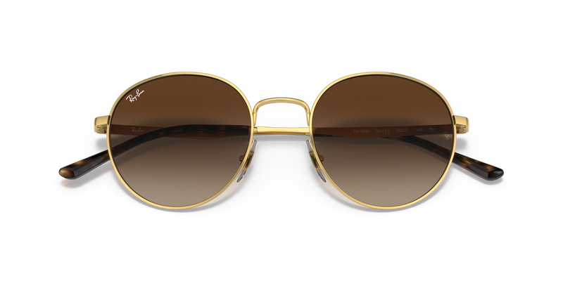 Ray-Ban RB3681 in Arista Gold - Side View