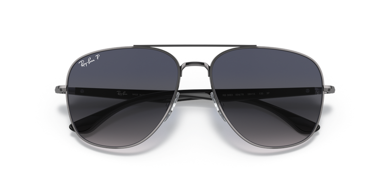 Ray-Ban RB3683 in Gunmetal - Alternate View