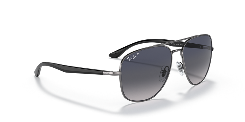 Ray-Ban RB3683 in Gunmetal - Alternate View