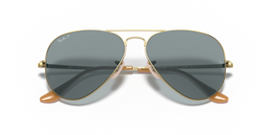 Arista Gold / Light Blue Polarized (9064S2)