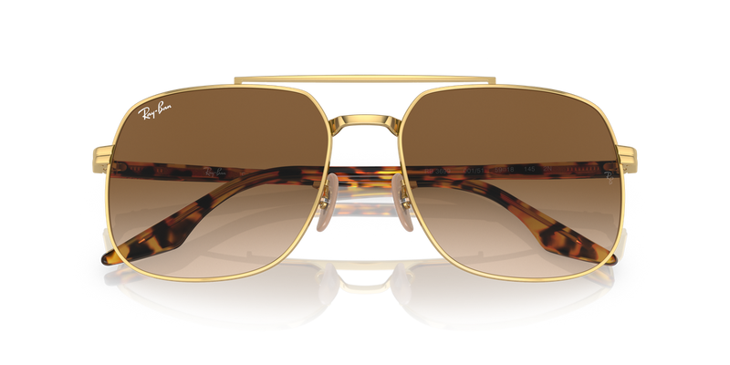Ray-Ban RB3699 in Arista Gold - Side View