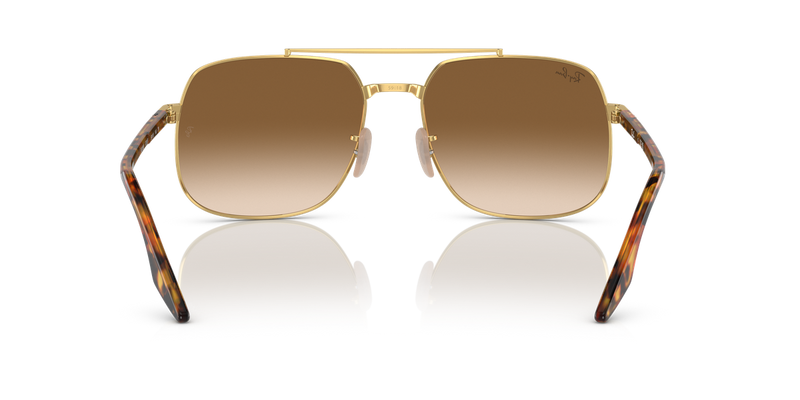 Ray-Ban RB3699 in Arista Gold - Temple Detail