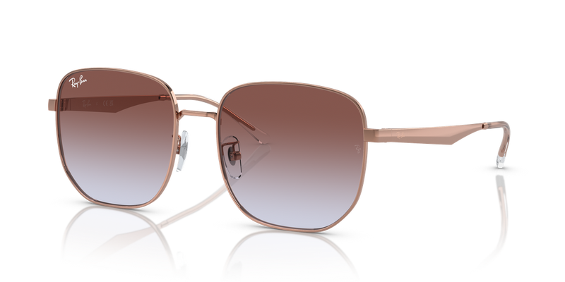 Ray-Ban RB3713D in Rose Gold - Alternate View